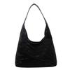 Simple Underarm Commuter Handbag Female Summer Fashion Student Class Tote Bag Textured Shoulder Bag