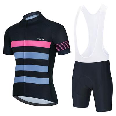 Conjunto de Sudadera de Ciclismo de Verano, Ropa de Ciclismo, Ropa de Ciclismo para Hombre de Manga Corta, Conjunto de Ciclismo, Ropa de Ciclismo,