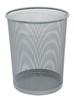 Bin - Q-connect - Kf00849 - Silver - 19l - Painted Metal Mesh