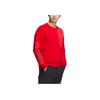 Adidas Logo Print Crewneck Sweatshirt Men Tops Red IP9948