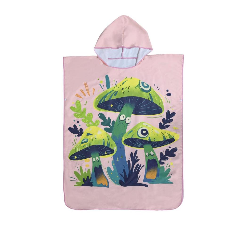 Ultra-fine Fiber Cross-border Beach Cape Bathrobe