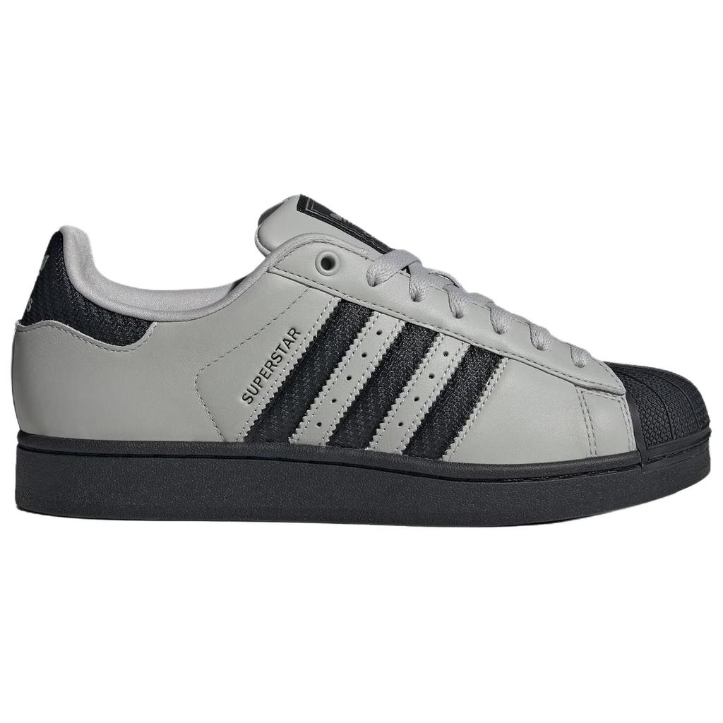 Adidas Originals Superstar 2 Classic Shell Toe Sneakers Unisex Sneakers Gray Black JQ3183