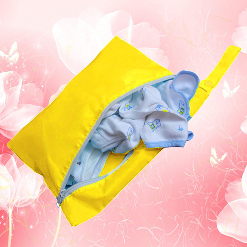 Baby Out Dirty Clothes Pouch Folding Organizer Zipper Storage Pouch Handbag