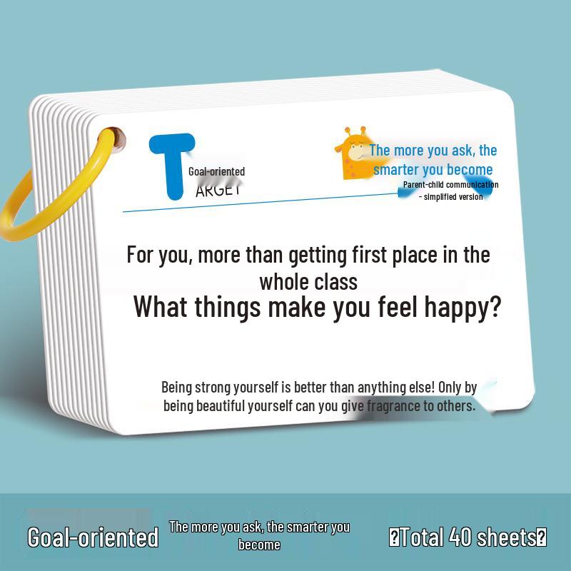 The More You Ask, The Smarter You Get: Parent-Child Communication & Relationship-Building Cards