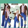 Yuemeikaishi Halloween Cos Rośliny Przeciw. Kostium Zombie Unisex Gra Anime Odgrywanie Ról