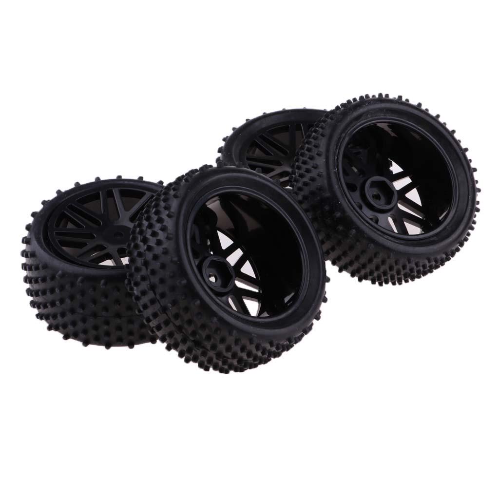 4 unidades RC Car 1//10 ruedas /& neumáticos para HSP Redcat hpi rc4wd axial