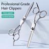 Professionelle Haarschere Scharfe Edelstahl-Haarschere & Ausdünnschere für Salon/Zuhause