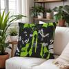 O-Overkills Rock Band Pillow Case Plush Fabric Soft Pillowcase Double Sided Print Cushion Cover Household Gifts