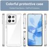 For Motorola Moto G86 Case Motorola Moto G86 Cover TPU Clear PC + Silicone Shockproof Anti-Slip Protective Phone Cover Moto G86
