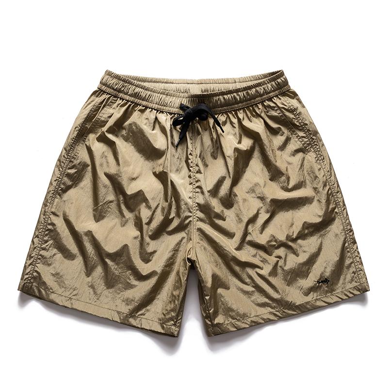 

Повседневные шорты Мужская летняя одежда Модные короткие шорты с эластичной талией 2XL(78kg-85kg) хаки