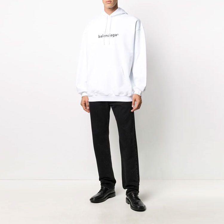 Balenciaga Mens New Copyright Medium Fit Hoodie 570811TIV559040