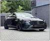 Compatible with 2021-2024 Mercedes-Benz E-Class W213, Carbon Fiber Front Lip Splitter Spoiler.