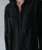 Beullaengkeulumumeon Raw Linen Pocket Shirt_Black