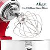 Hot K45Ww 6-Wire Whip Attachment Kitchenaid For Tilt-Head Stand Mixer For Kitchen Whisk Mixer Head For Egg Heavy Cream Beater