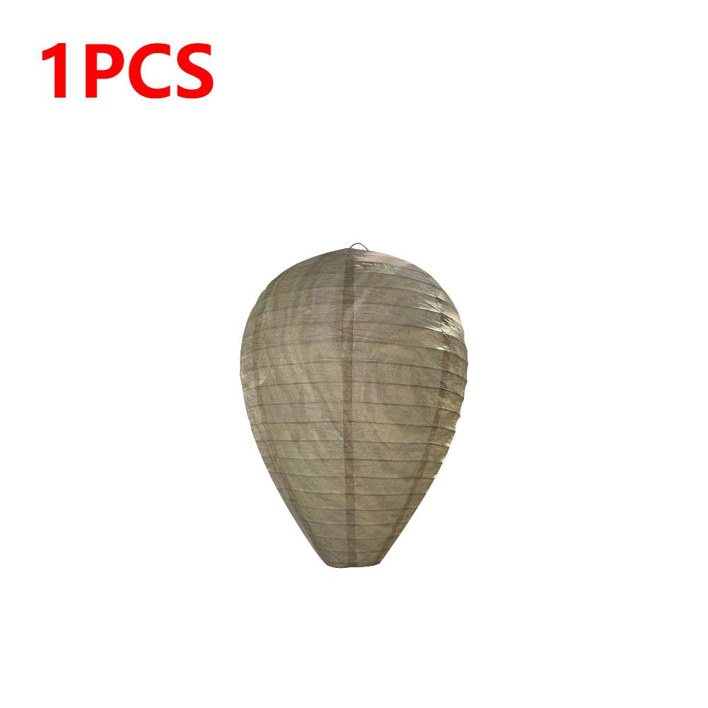 1-10 Stück Hängende Wespenhorst-Attrappe Fliegenfänger Papierwespen-Attrappe Bienen-Attrappe Abschreckung für Außenbereich Garten Insektenschutzfallen