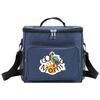Shoulder Lunch Bag Insulated Bags Thermal Organizer Handbag Portable Waterproof Cooler Box for Men and Women Food Pattern
