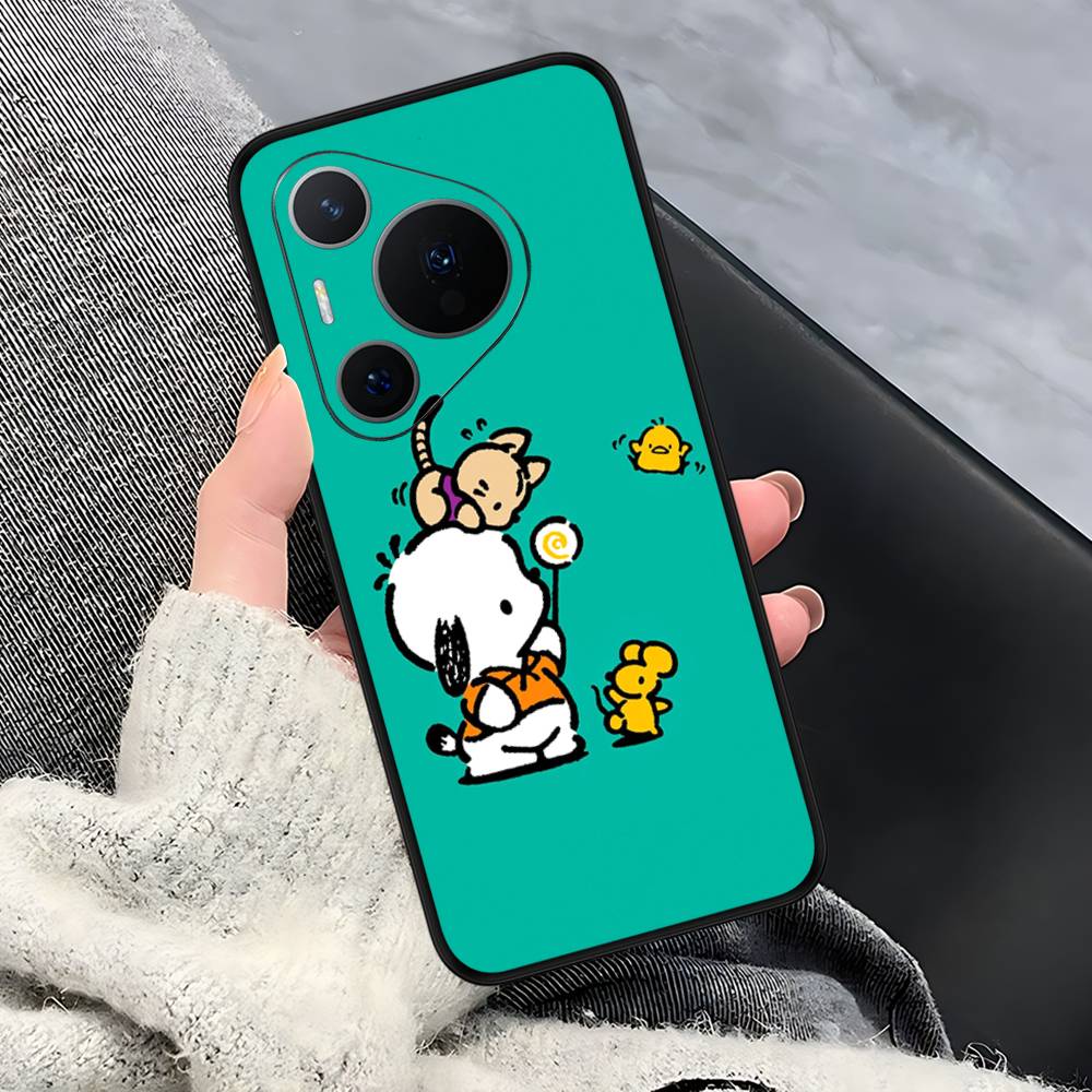 Cute P-Pochacco Phone Case For Huawei P 8 9 10 20 30 40 50 Pro Lite Psmart Honor 10 Lite 70 Mate 20lite