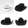 Vintage Cowboy Hat With Wide Brim For Summer Sun Protection And Breathability