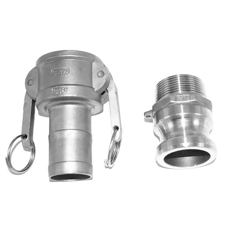 3-inch 304 Stainless Steel C+F Quick Connector Set