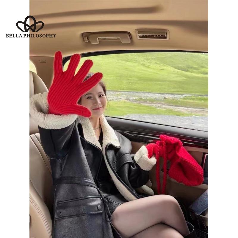 Double-sided Lamb Wool Crock Coat Women's Winter New Velvet Parker Cotton-padded Coat Thickened Fur Coat