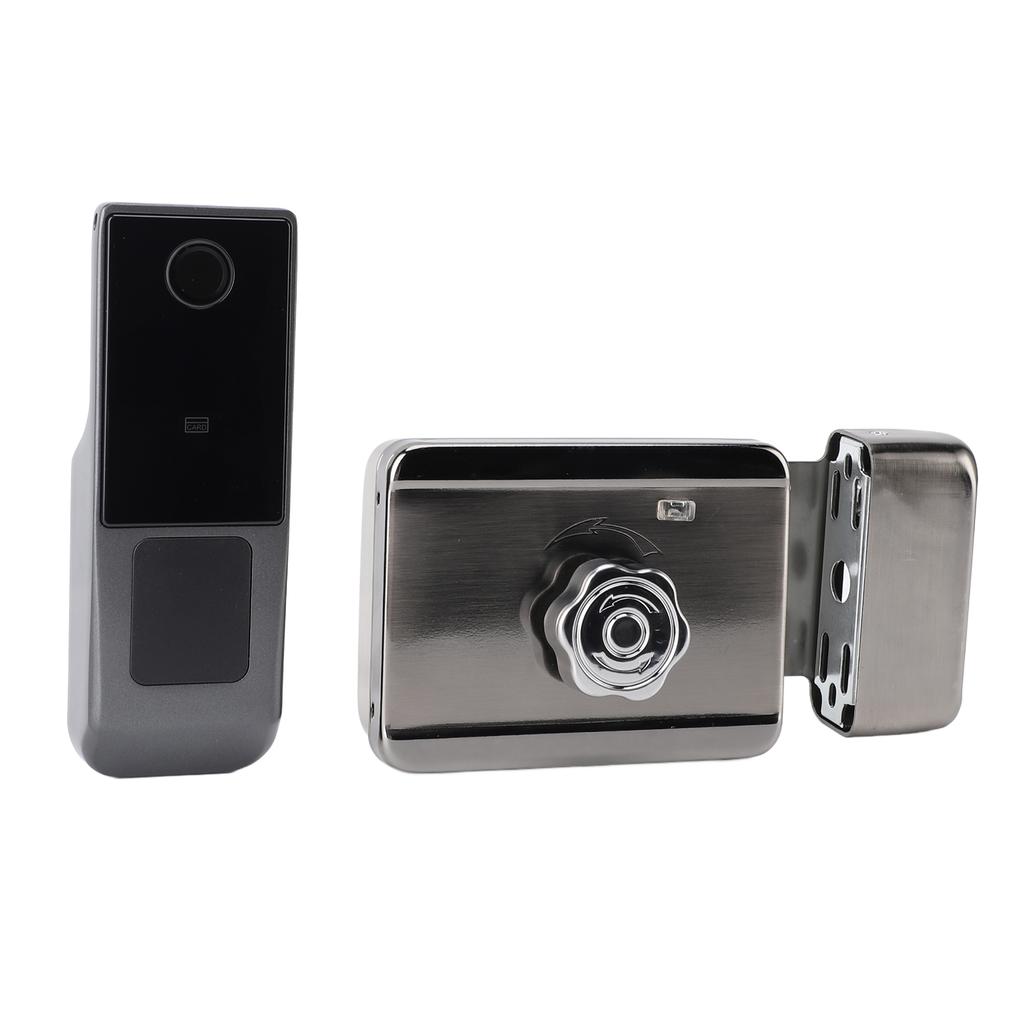 Smart Lock Professional Safety Waterproof Fingerprint Semiconductor Biometric Technology APP Smart Deadbolt Lock for