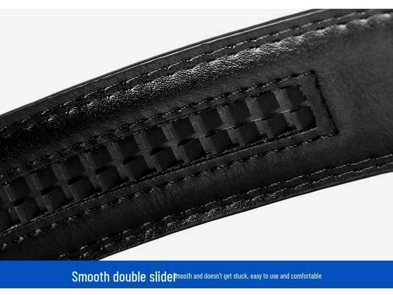 Black Security Duty Patrol Waistband with Automatic Buckle