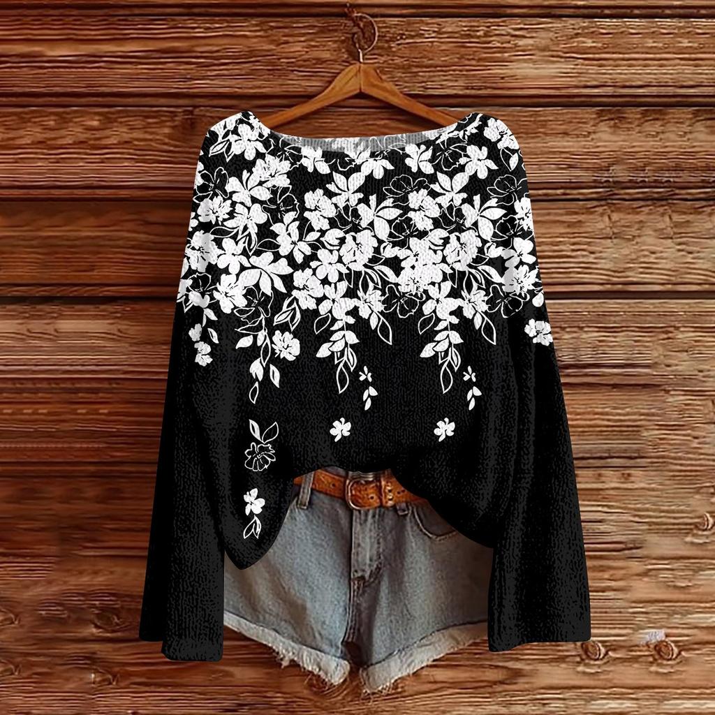 Sweatshirts For Children Boys And Girls Knit Sweater Cute Shirt Fall Crewneck Pullover Tops