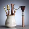 Tang Feng Tea Ceremony Six Gentlemen Set Kung Fu Tea Accories Clete Home High End Bla Ebony 6 Gentlemen Yu Kiln Tea Tube