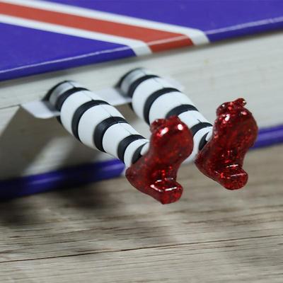 3D High Heels Bookmark High-quality Witch Legs Handmade Book Marker Book Lovers Office School Supplies Stationery
