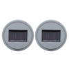 2pcs Solar LED Cup Pad Holder RGB 7 Colors Lights USB Car Bottle Bottom Mat