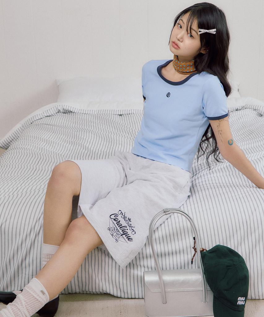 Kolallikeu Soft Essential Bermuda Pants Light Grey