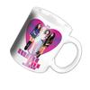 Little Mix Gradient Heart Mug