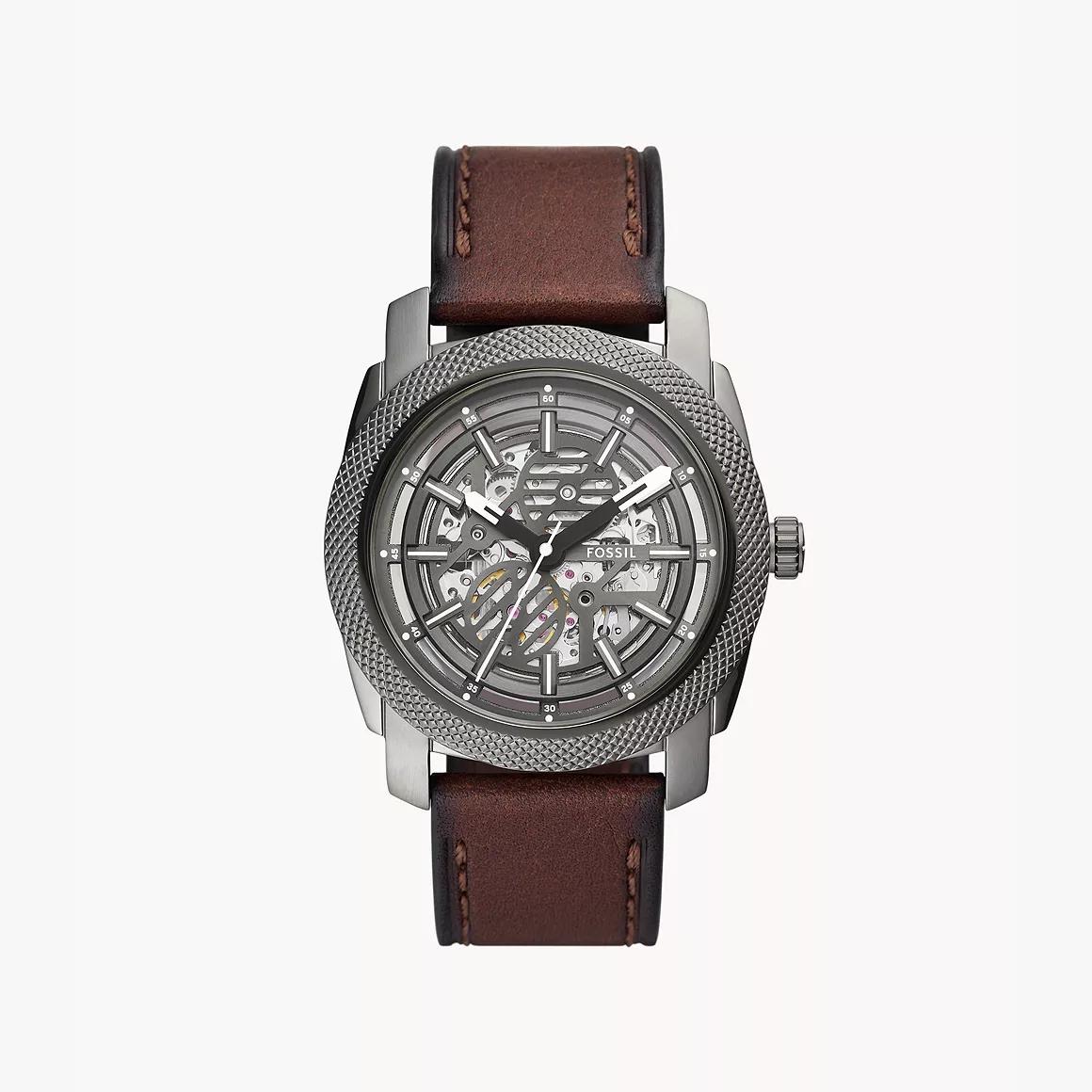 Fossil Men`s Machine Automatic Watch Grey