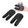 2pcs Baseball Finger Guard PU Leather Thickened Palm Shock Absorbing Sports Finger Sleeve Outdoor Training   Gear