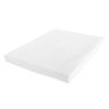 Mattress protector 90x190 COTTON TERRY, breathable and waterproof, white