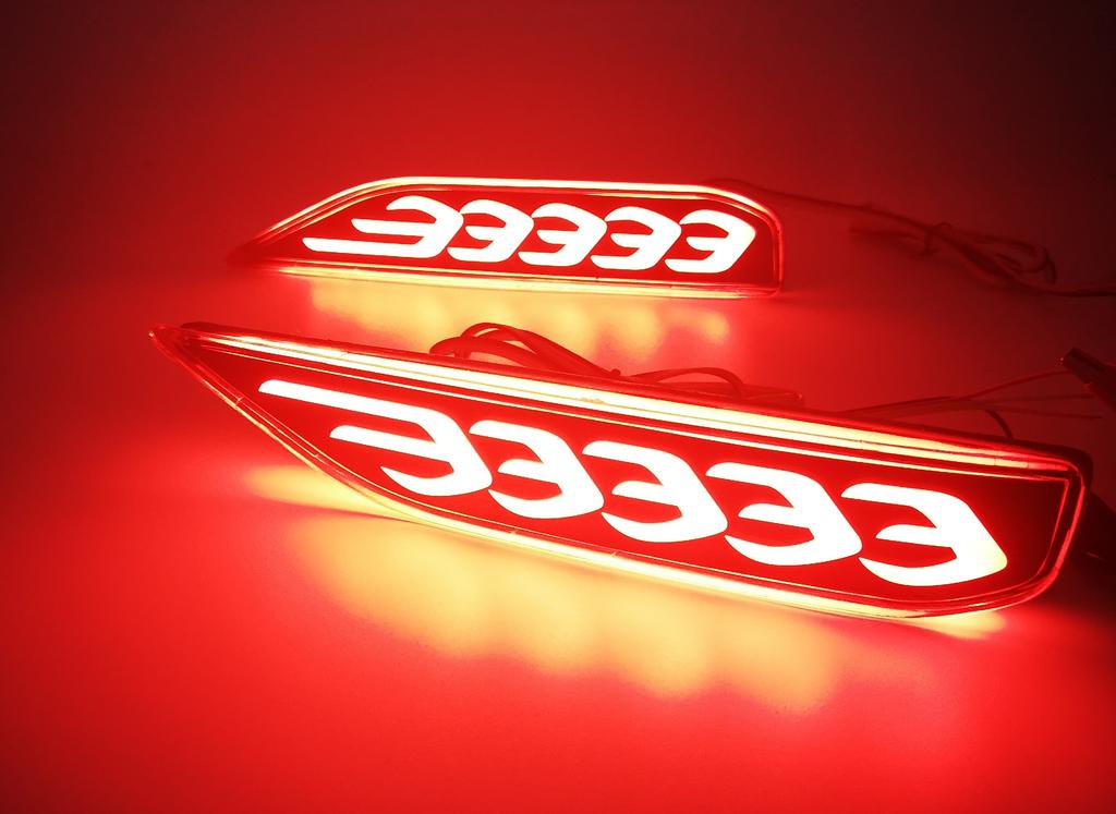 Car LED Rear Fog Lamp Brake Light Bumper Light Auto Lamp Reflector for Mitsubishi Xpander 2017 2018 2019