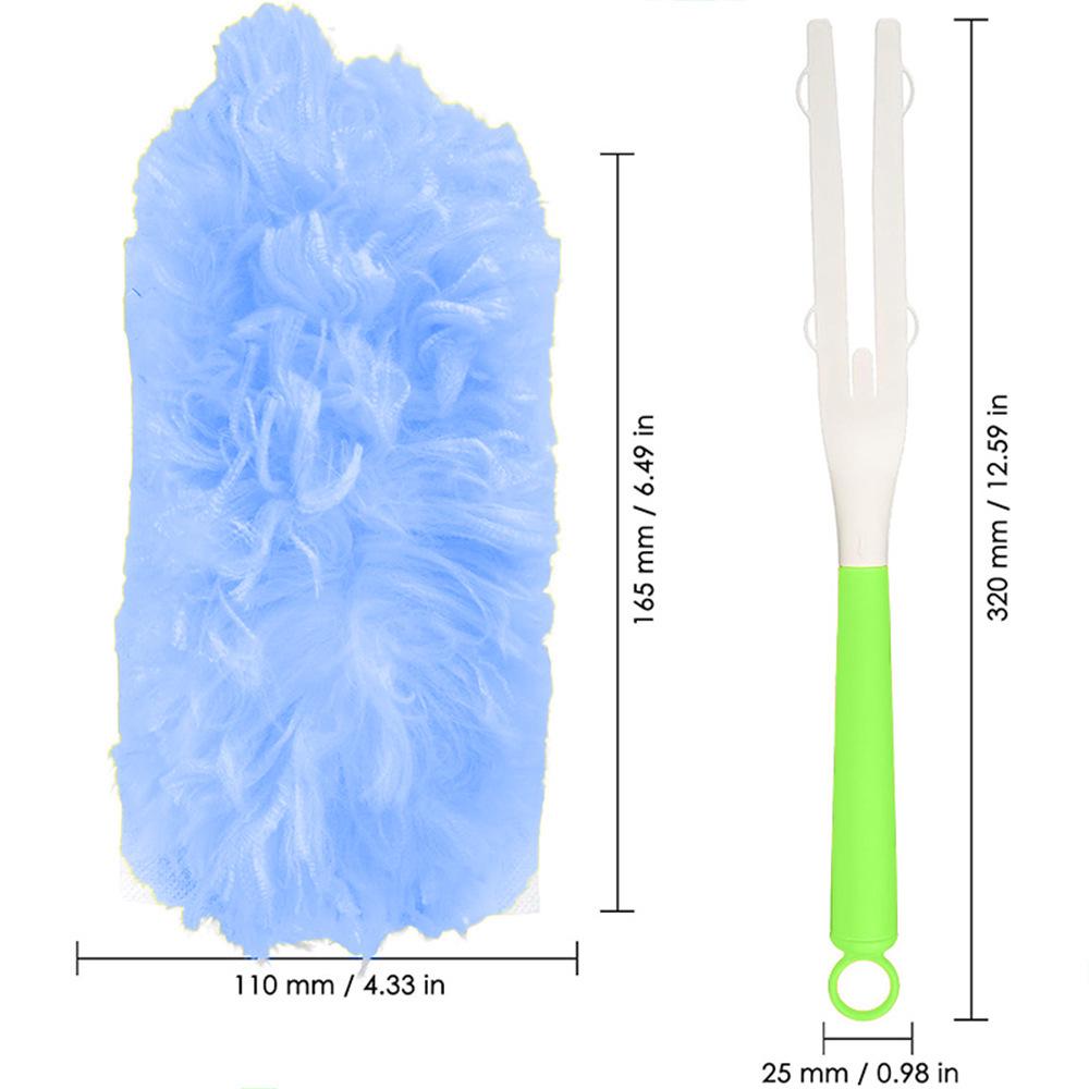 

Совместимая со Swiffer двухсторонняя 360 пылесметка с запасными головками и ручкой