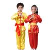With Belt Kungfu Uniform Long Sleeves Martial Art Uniform Fashion Tai Chi Uniform  Children