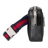 Gucci Adjustable Strap Zipper Closure Canvas And Leather Waist Bag Men Waist Bag Black 792094-FADJM-1043