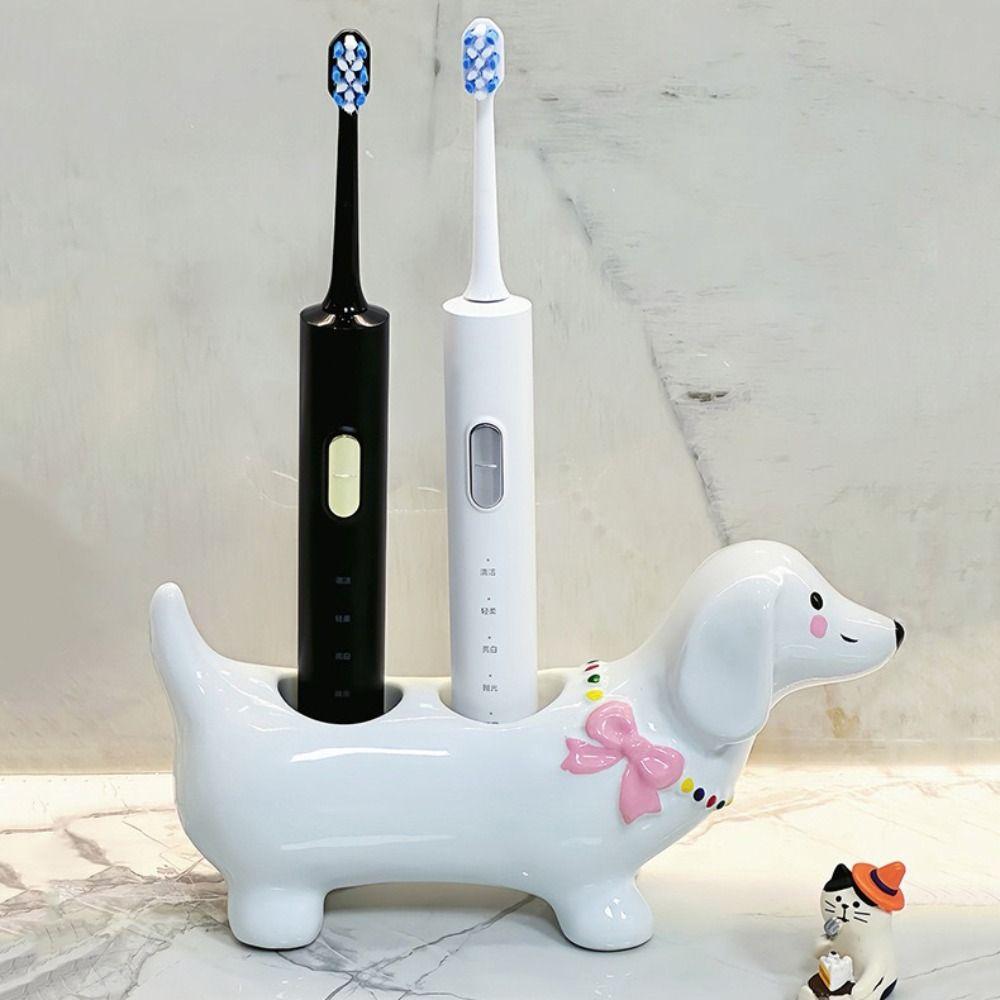 2 Slot Toothbrush Storage Rack Creative Electric Toothbrush Stand Home Decor