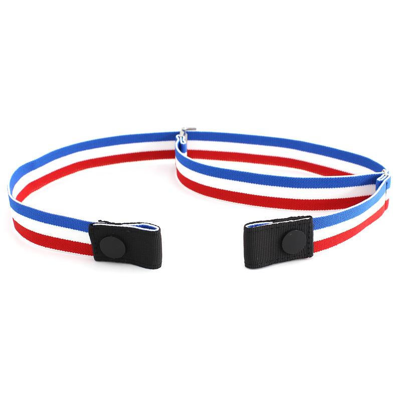 Slim-Fit Men S And Women S Invisible Seamless Lazy Elastic Thin Belt Buckle Adjustable Elastic Belt