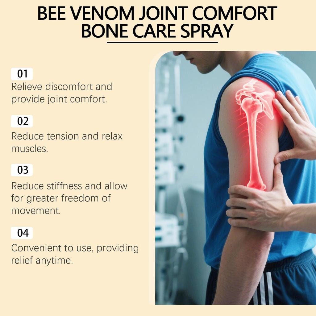 South Moon Bee Venom Joint Care Spray Gentle Nourishing Care for Joint Skin Comfortable External Spray 30ml