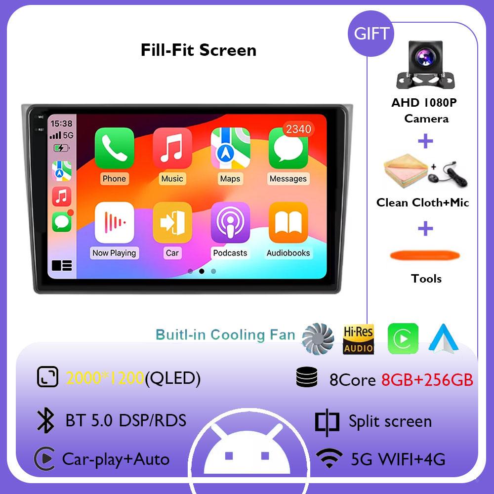 Android 14 Auto For Mazda CX9 CX-9 CX 9 TB 2006 -2016 Car Radio QLED DSP Stereo Multimedia Video Player Navigation GPS WIFI 4G