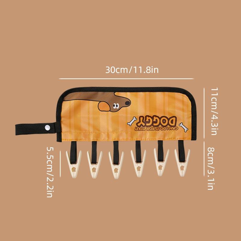 Portable Underwear Hanger Clips Fabric Clothes Drying Rack Foldable Travel Hotel Sock Hooks Holder