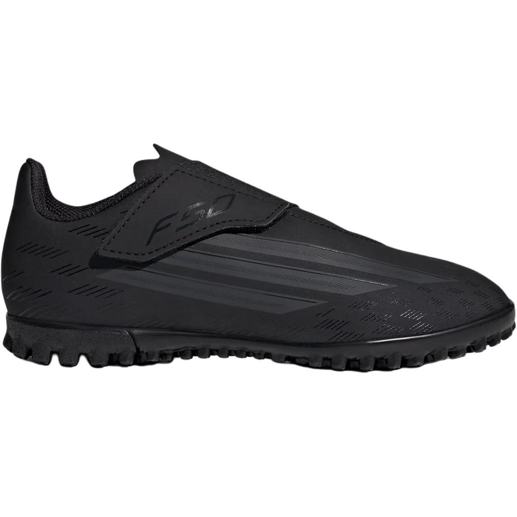 adidas F50 Club Comfortable Versatile Low-Top Soccer Shoes Kids Sneaker Black KI3633