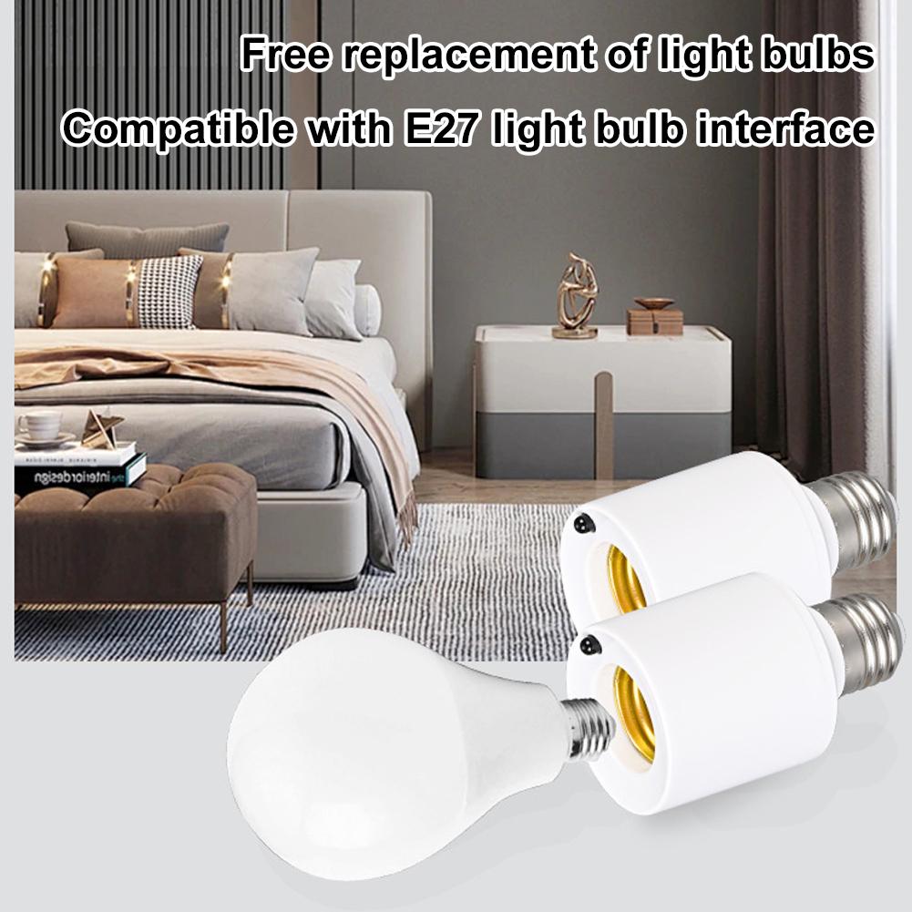 Wireless Remote Lamp Holder ABS E27 Base Range AC180-240V Timer Function Easy Install Heat Dissipation Smart Home Light