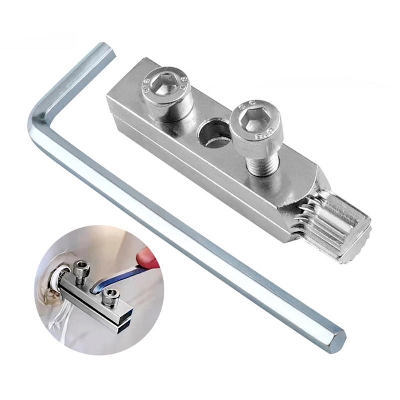 Screw Extractor Tools with Wrench to Removal Damaged Screws For Home Repairs And Mechanical Equipment Maintenance