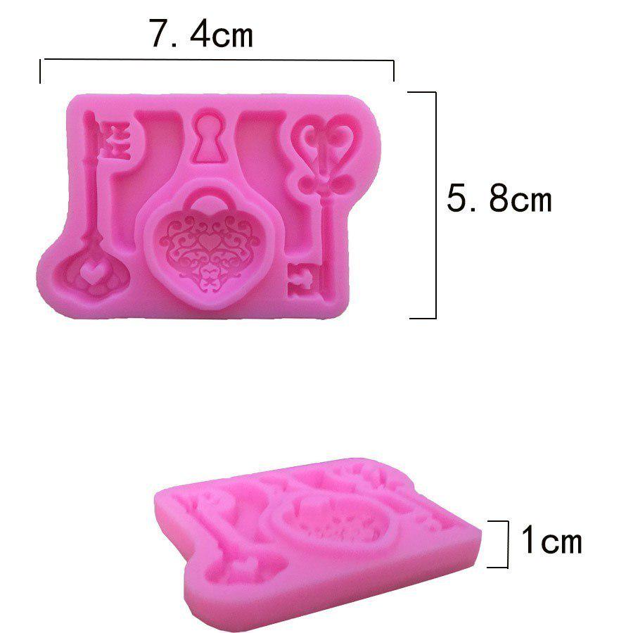 Silicone Mold Key Shape  For Baking Fondant Molds Cake Decorating Tools Craft Pastry Chocolate Mold
