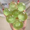 Office Stress Reliever Green Grape Squeeze Toy Anxiety Relief DIY Shapeable Coconut Oil Ball Portable Soft Stretchy Moldable Transparent