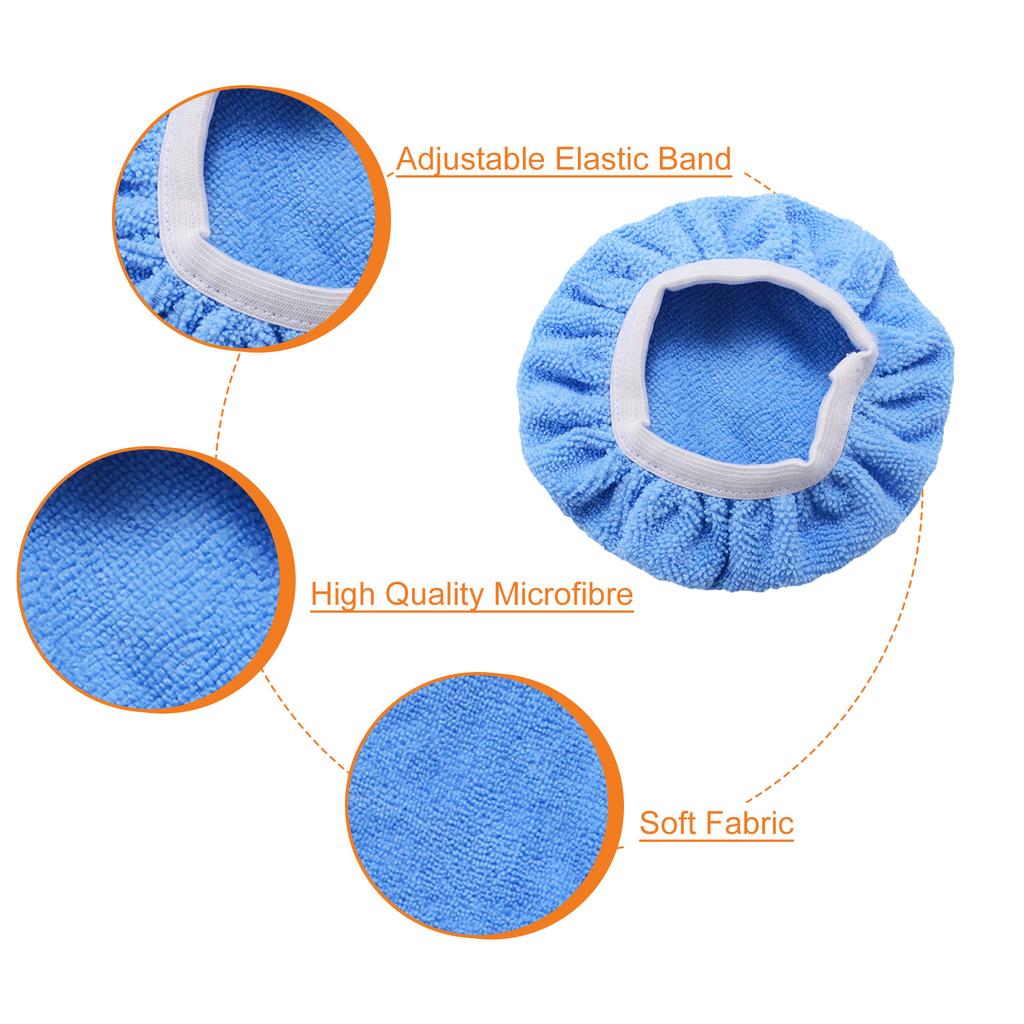 8 Stück Universelle Waschbare Dampfmopp-Pads Für Handdampfreiniger Waschbares Dampfmopp-Pad Mikrofaser-Mopp-Pad